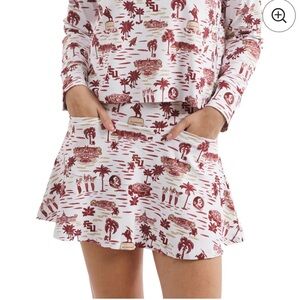 Smith and Quinn FSU tailgate collection molly skort size XL